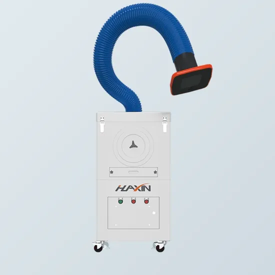 High-Performance 3kw Mobile Welding Fume Extractor/Dust Collector and Air Purifier for Welding and Cutting, Hxhj-Zd35 with 380V/400V/220V, 3000m3/H Airflow